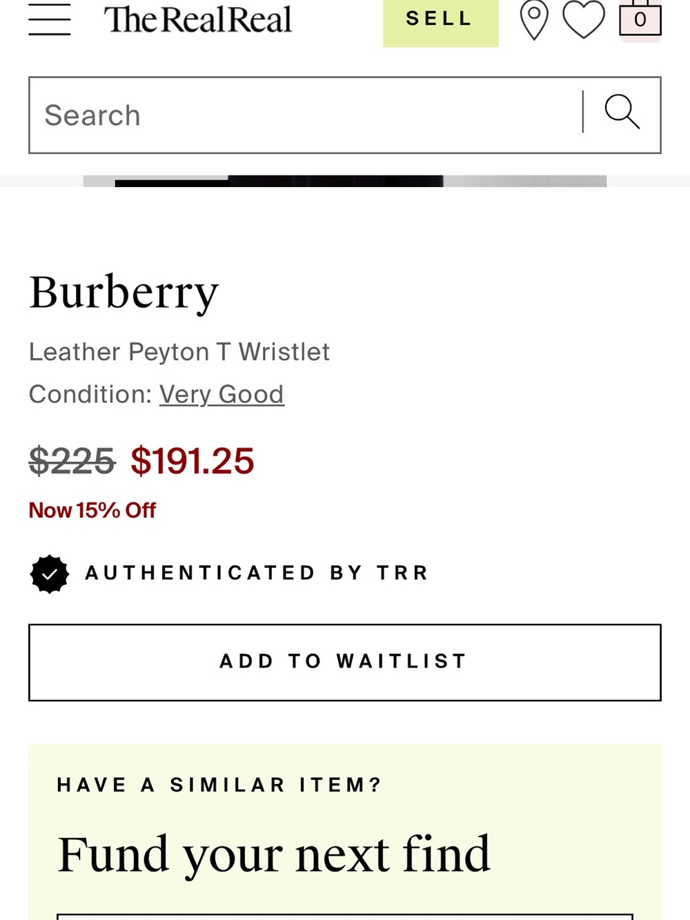 BURBERRY Leather Crossbody Bag in Cream - Picture 7 of 7